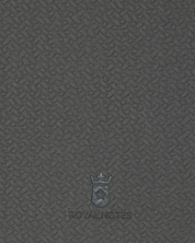 Royal Notes Notebook A5 — Intrecciato Antracite