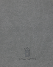Royal Notes Notebook A5 — Grigio Perla