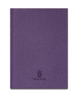 Royal Notes Notebook A5 — Velvet Quarzo Viola