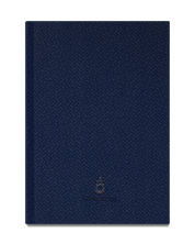 Royal Notes Notebook A5 — Intrecciato Blue