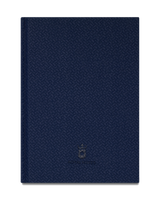 Royal Notes Notebook A5 — Intrecciato Blue