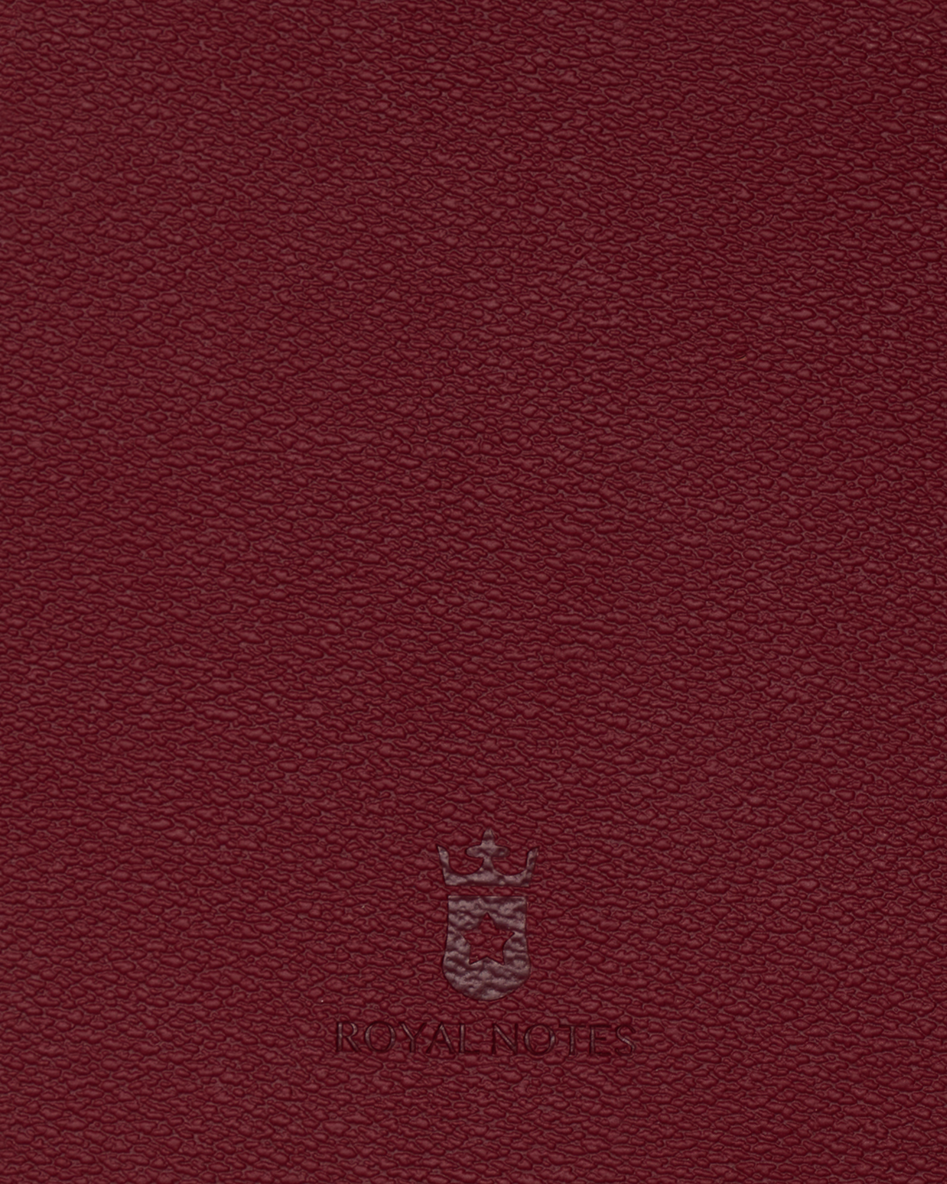 Royal Notes Notebook A5 — Bordeaux