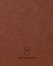 Royal Notes Notebook A5 — Biscotto