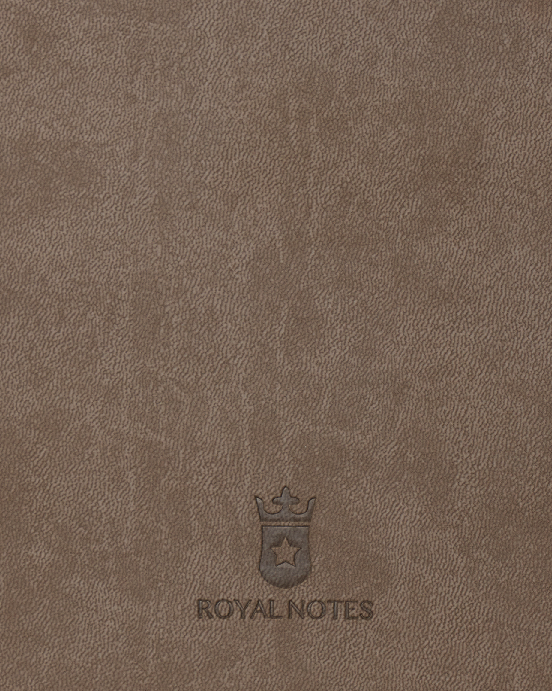 Royal Notes Notebook A5 — Cammello