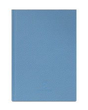 Royal Notes Notebook A5 — Intrecciato Azzurro