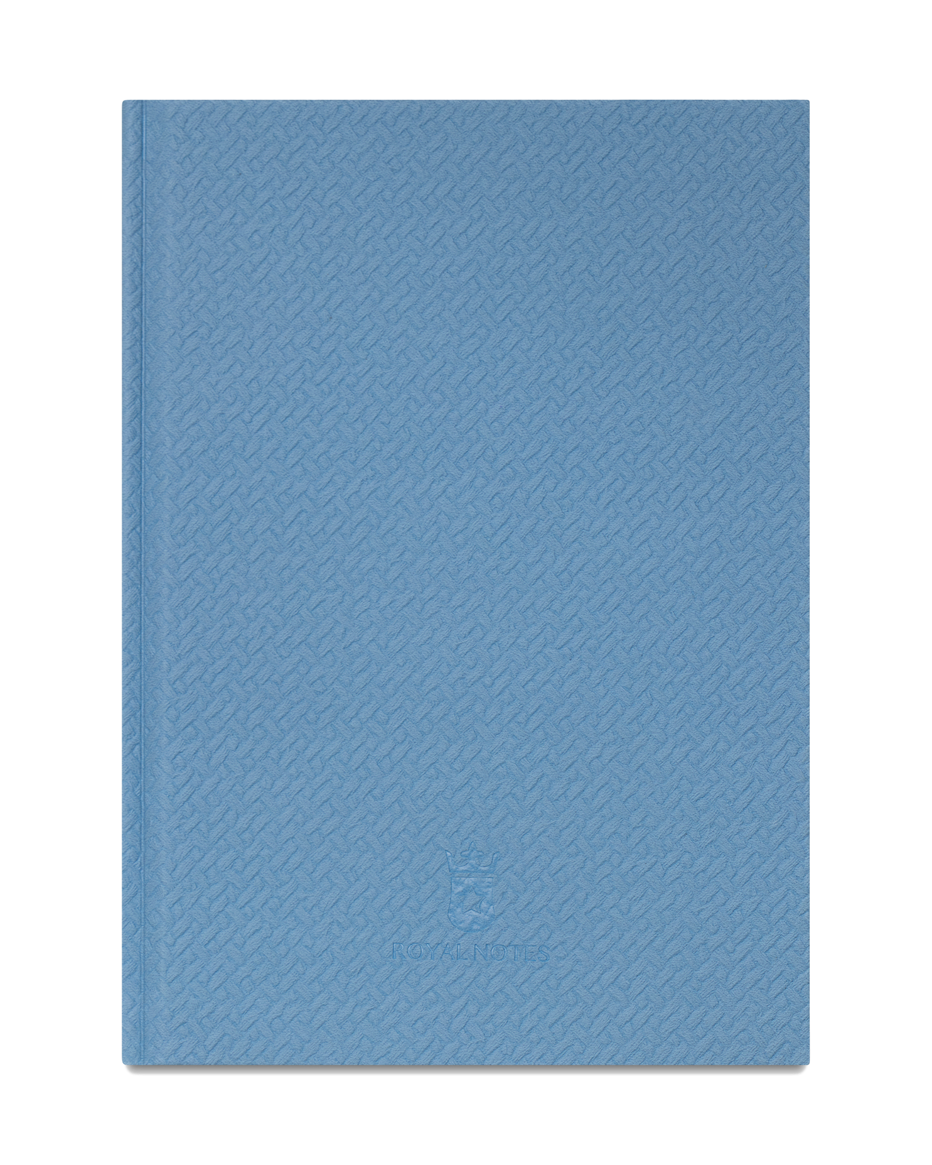 Royal Notes Notebook A5 — Intrecciato Azzurro
