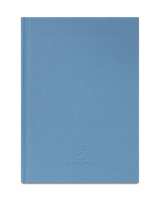 Royal Notes Notebook A5 — Intrecciato Azzurro