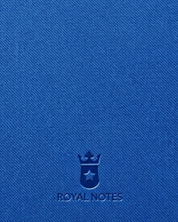 Royal Notes Notebook A5 — Denim