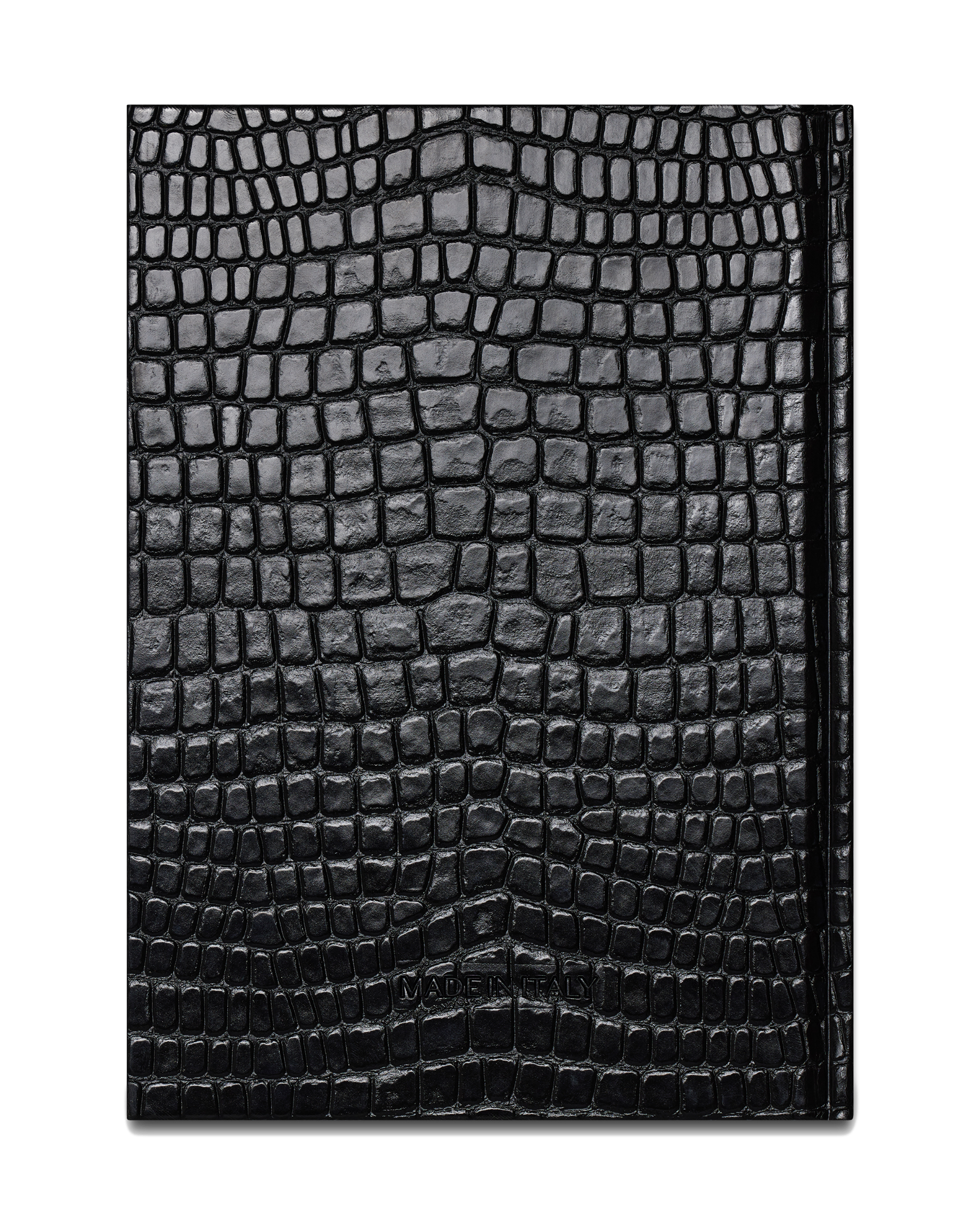 Royal Notes Notebook A5 — Nero Baby Croco