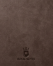 Royal Notes Notebook A5 — Marrone Nobile