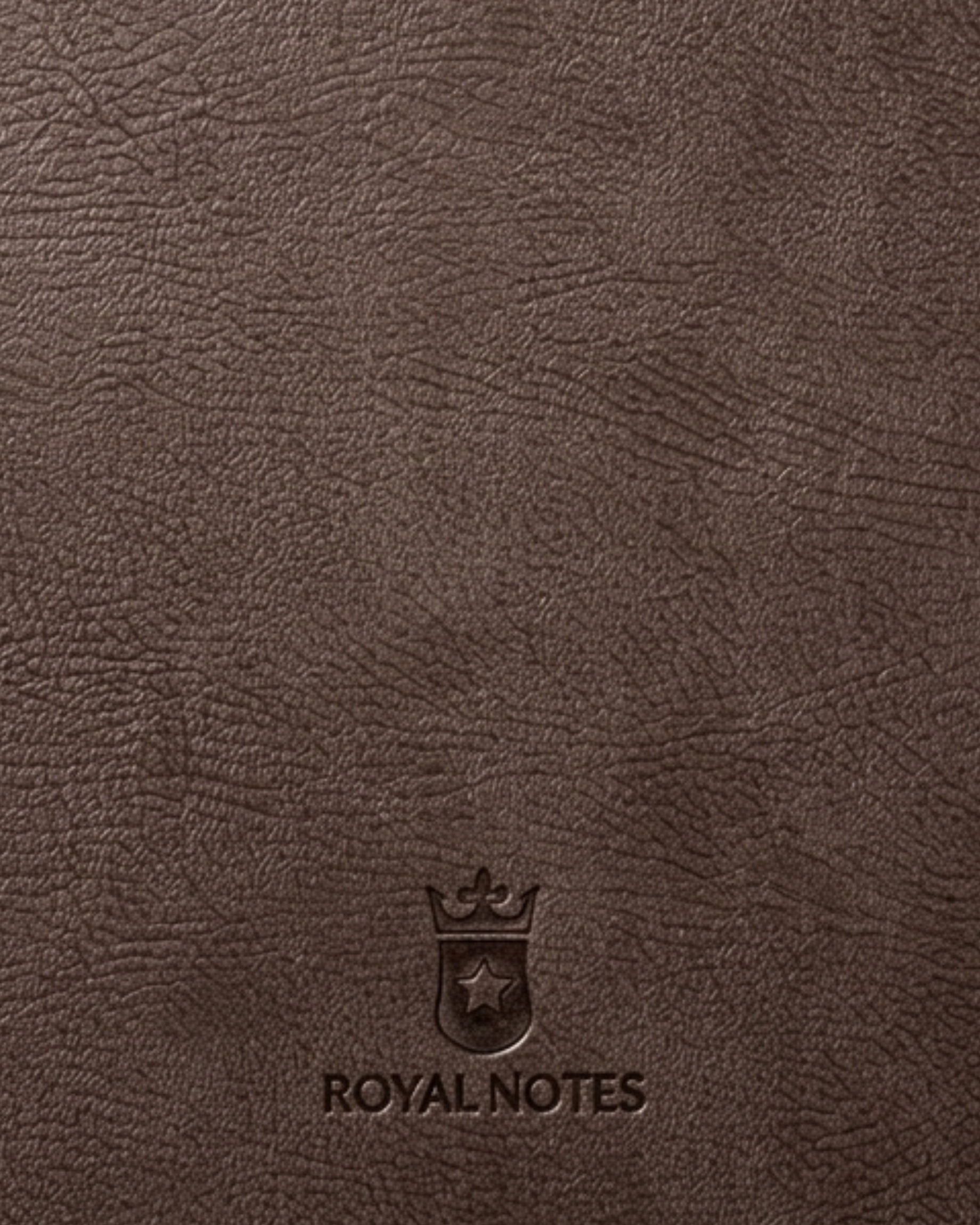 Royal Notes Notebook A5 — Marrone Nobile