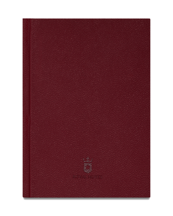 Royal Notes Notebook A5 — Bordeaux