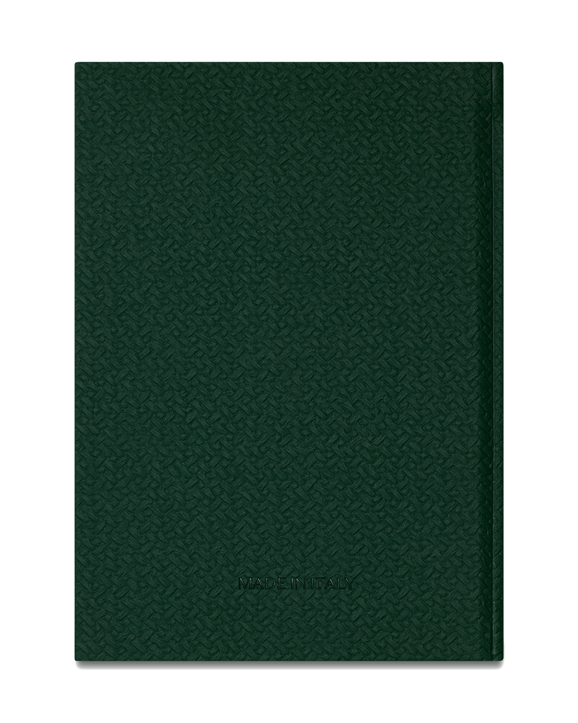 Royal Notes Notebook A5 — Intrecciato Verde