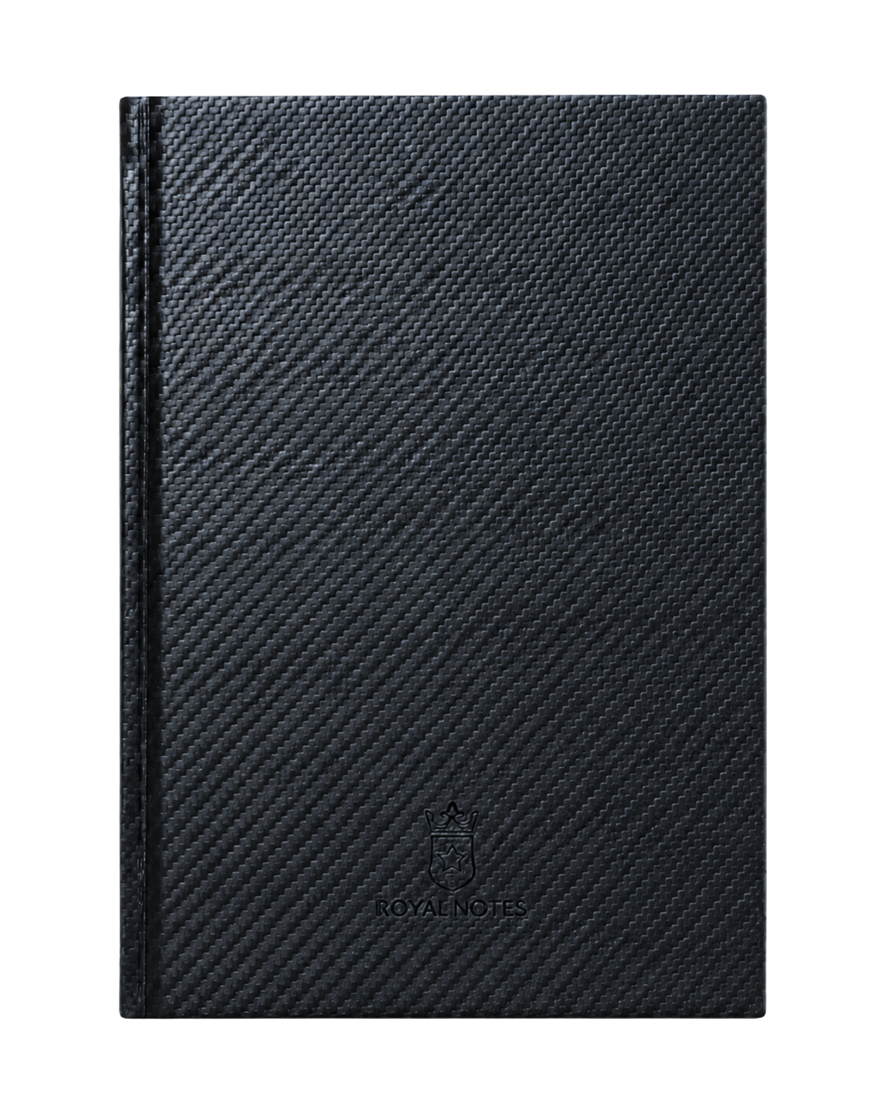 Royal Notes Notebook A5 — Carbon look