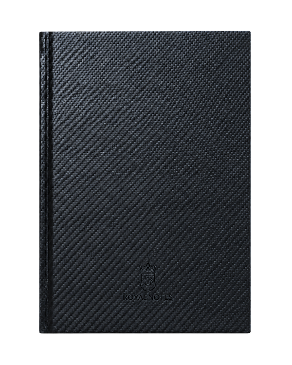 Royal Notes Notebook A5 — Carbon look