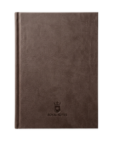Royal Notes Notebook A5 — Marrone Nobile