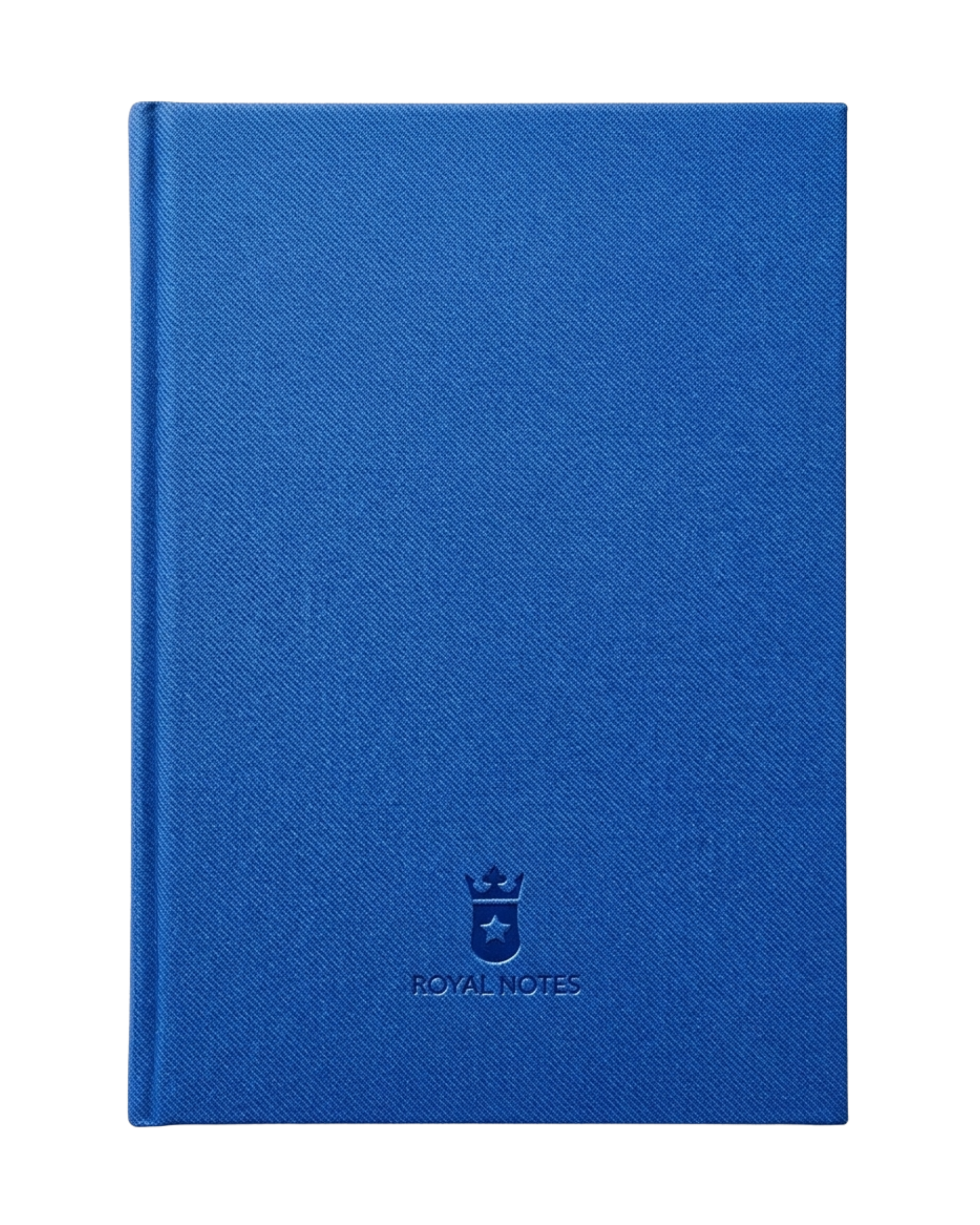 Royal Notes Notebook A5 — Denim