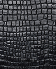 Royal Notes Notebook A5 — Nero Baby Croco
