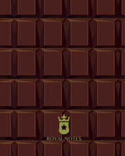 Royal Notes Notebook A5 — Chocolate scented