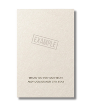 Personalized Card- 150 pcs.